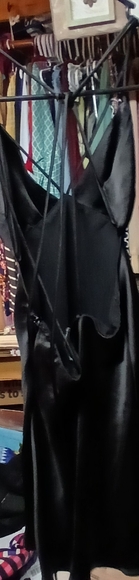 Zara Sleek Black Strappy Mini Dress - Picture 4 of 6